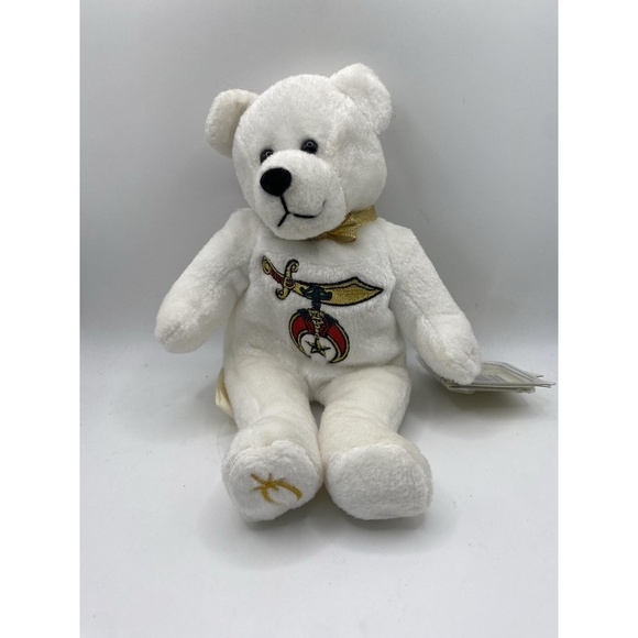 The Holy Bears McDonalds Limited Edition Ralphie RARE 2000 White Bear